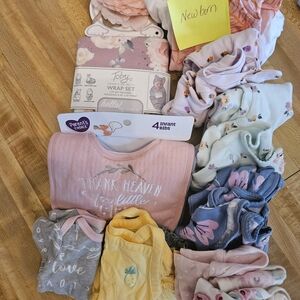 Newborn Baby Clothing and Accessories Set